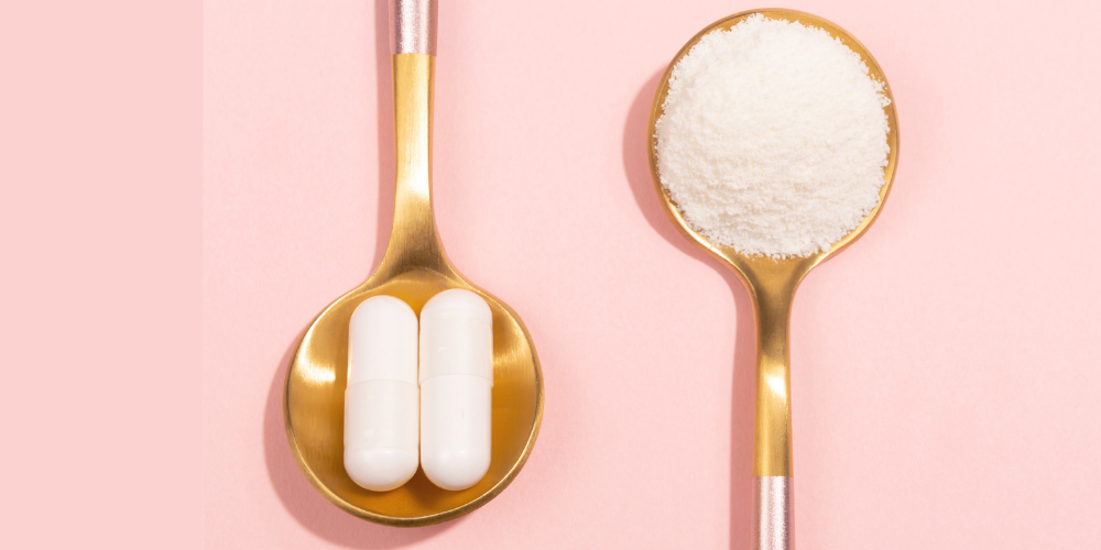 Kollagentabletter eller kollagenpulver? Fördelar och nackdelar med båda typerna