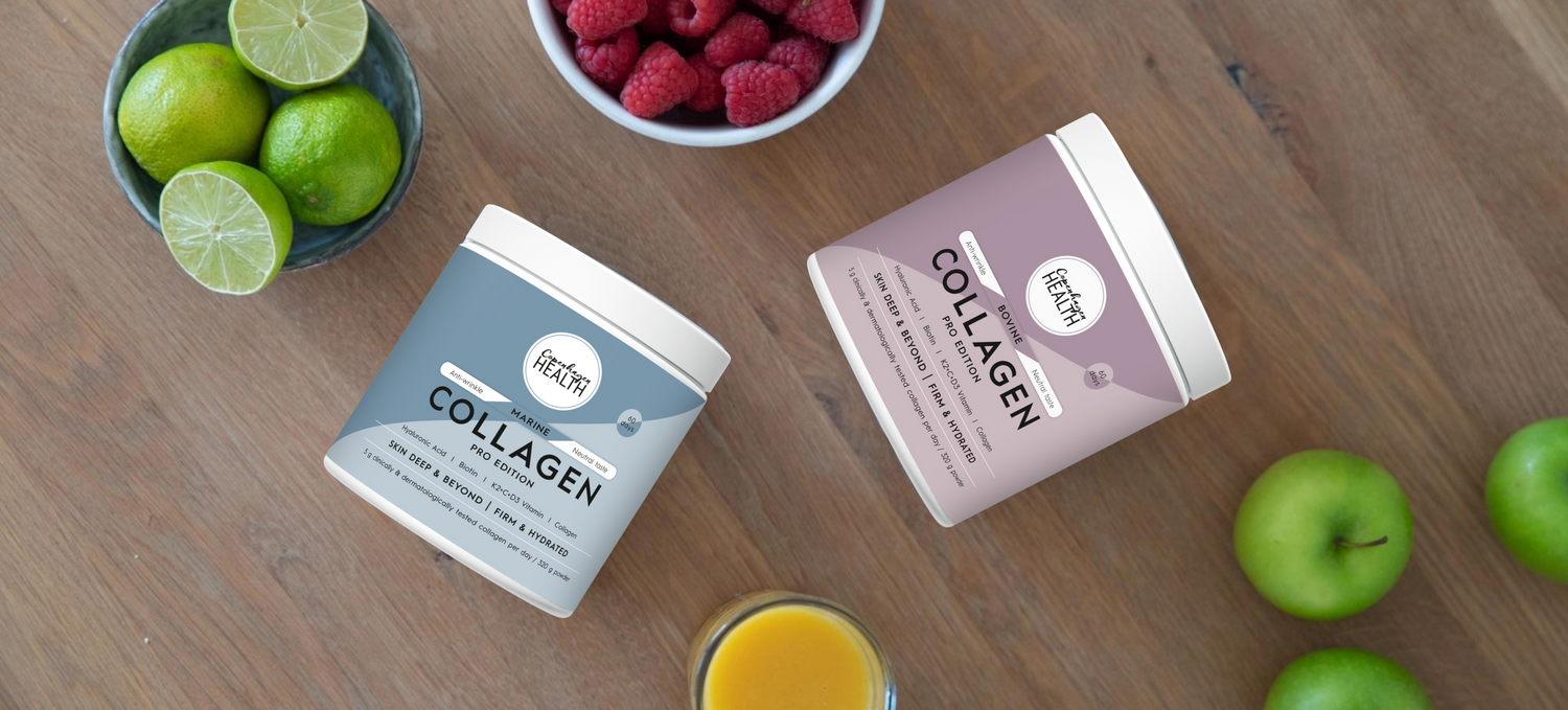 Skillnaden mellan bovint kollagen och marint kollagen, vad ska du välja?
