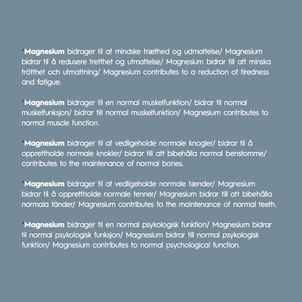 magnesium
