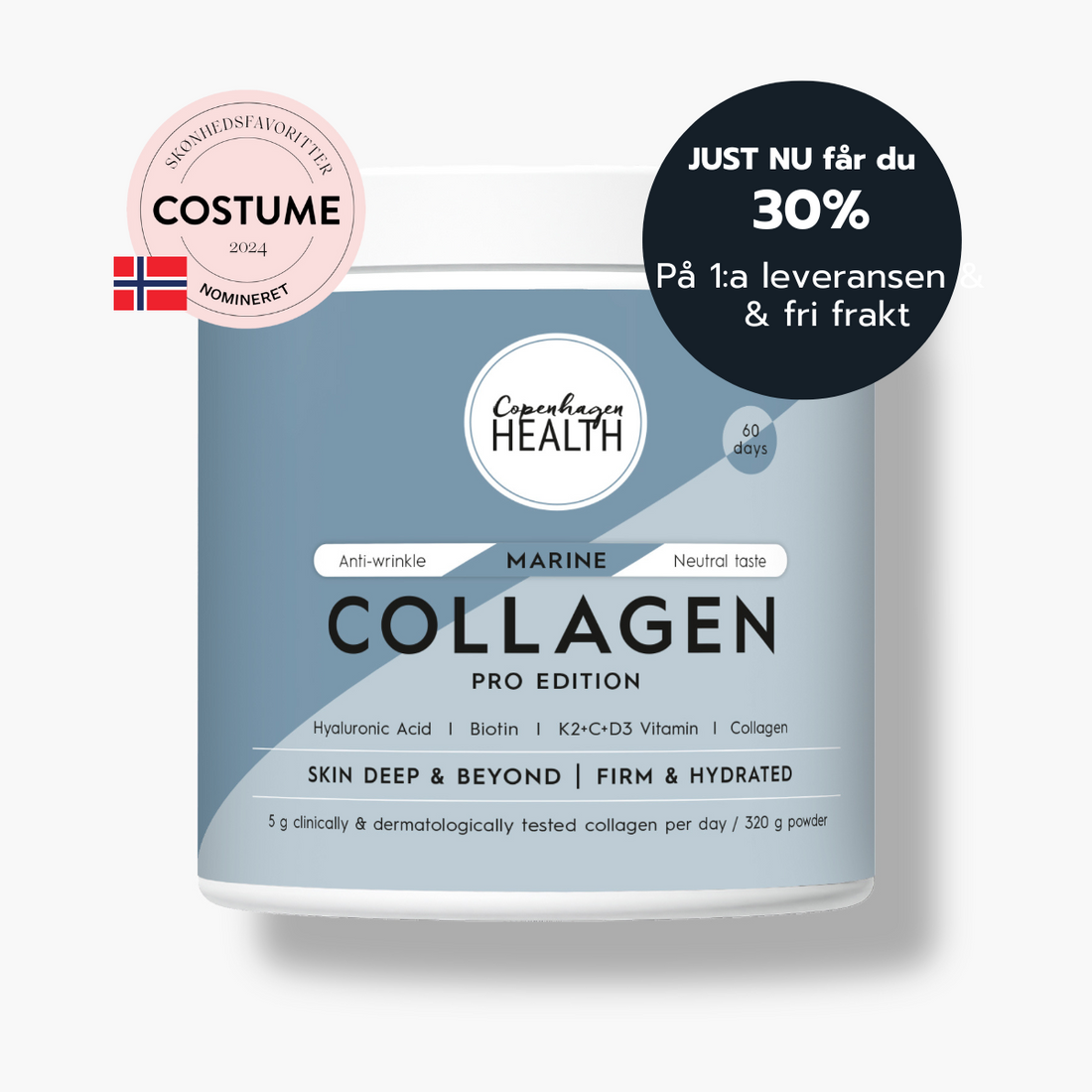 Marine Collagen Pro Edition (60 dagar)
