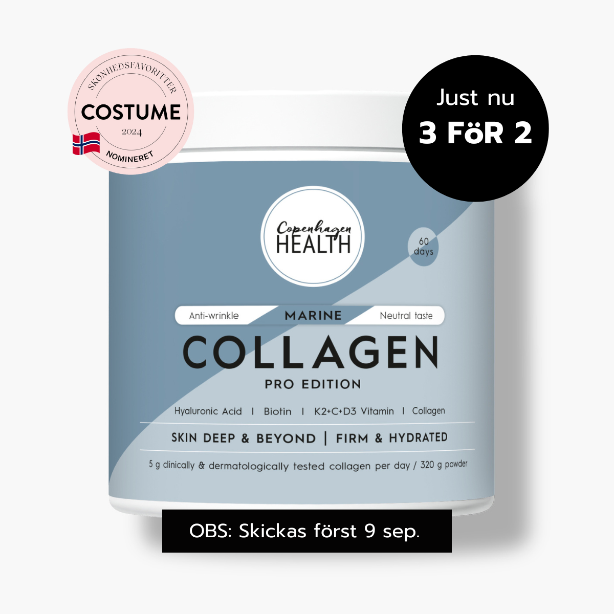 Marine Collagen Pro Edition (60 dagar)