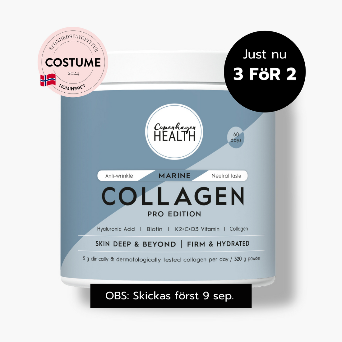 Marine Collagen Pro Edition (60 dagar)
