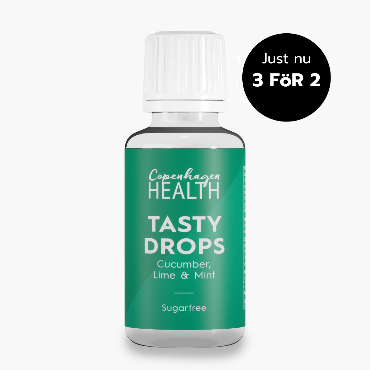 Kollagen Tasty Drops Cucumber, Lime &amp; Mint